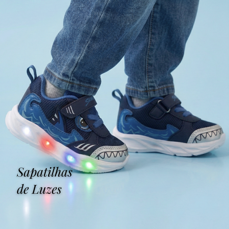 SAPATILHAS DE LUZES MENINO